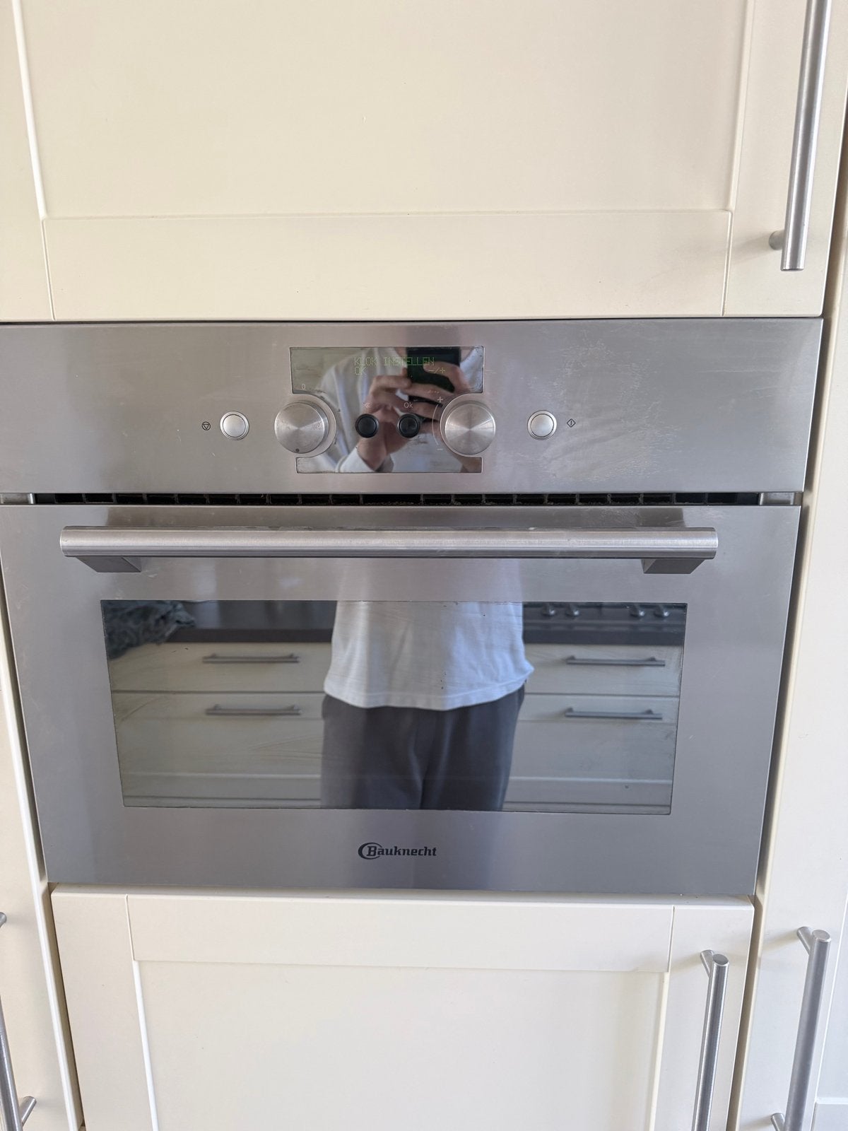 Bauknecht Combi-oven - Inbouw - Roestvrij staal, Ophalen, Bauknecht, Gebruikt, Combi-oven