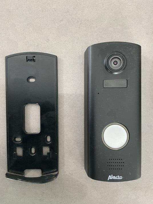 Alecto DVC600IP Wifi Video Deurbel met Camera, Ophalen, Ingebouwde camera, Gebruikt, Draadloos