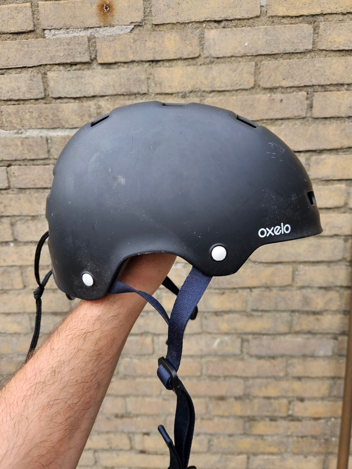 Oxelo MF500 Fietshelm Zwart - Maat M (55-59 cm), Ophalen of Verzenden