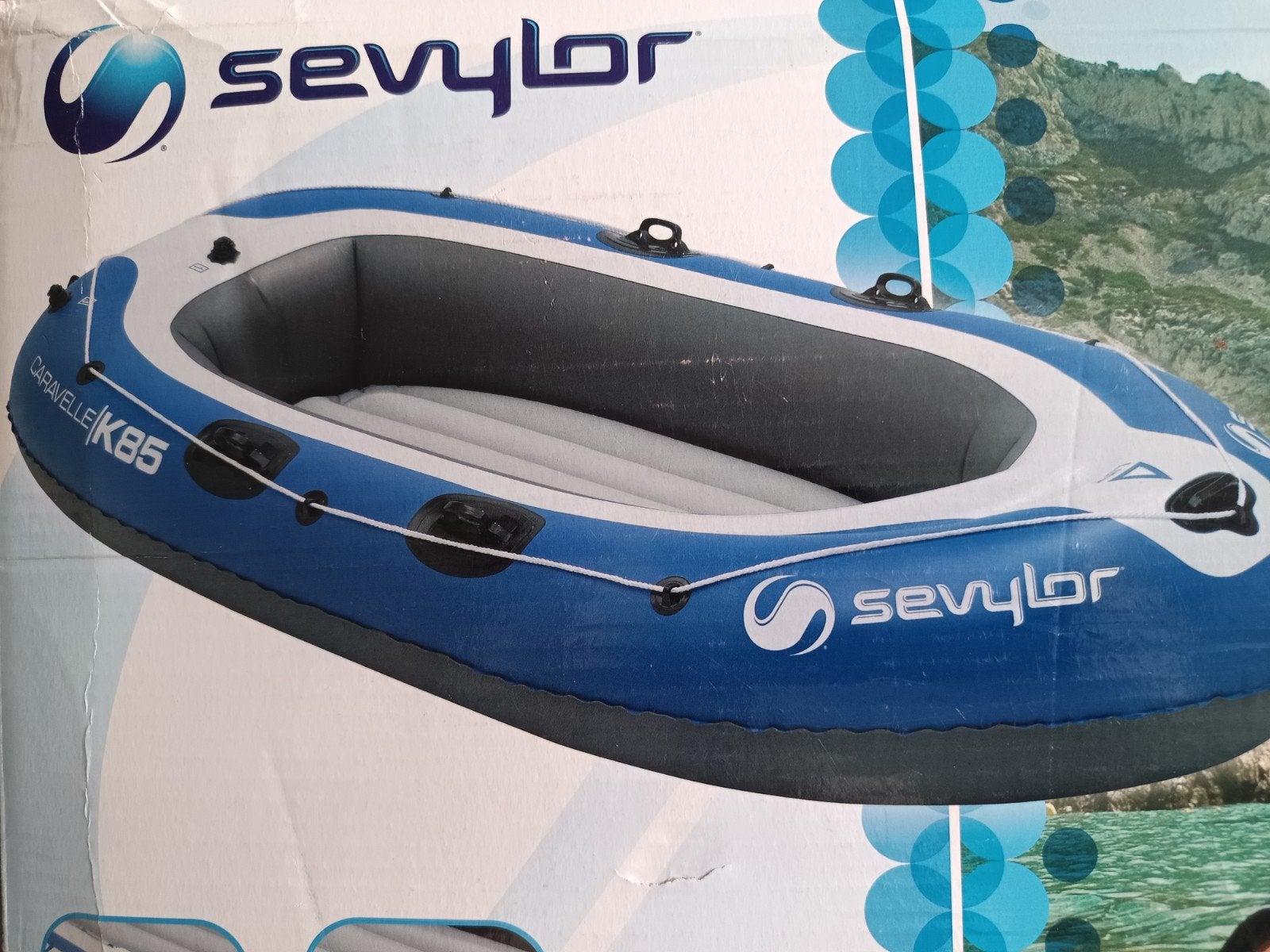 Sevylor K85 opblaas boot, Ophalen of Verzenden, Nieuw