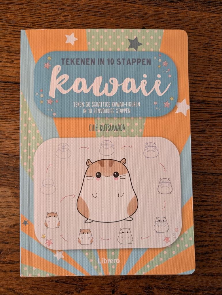 Kawaii tekenen in 10 stappen - Zo goed als nieuw, Ophalen of Verzenden, Zo goed als nieuw, Tekenen en Schilderen, Geschikt voor kinderen