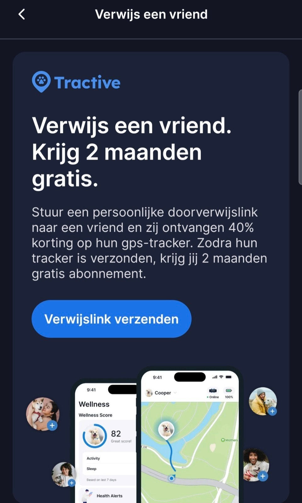 40% korting op een Tractive gps-tracker, Dieren en Toebehoren, Honden-accessoires, Ophalen of Verzenden, Nieuw