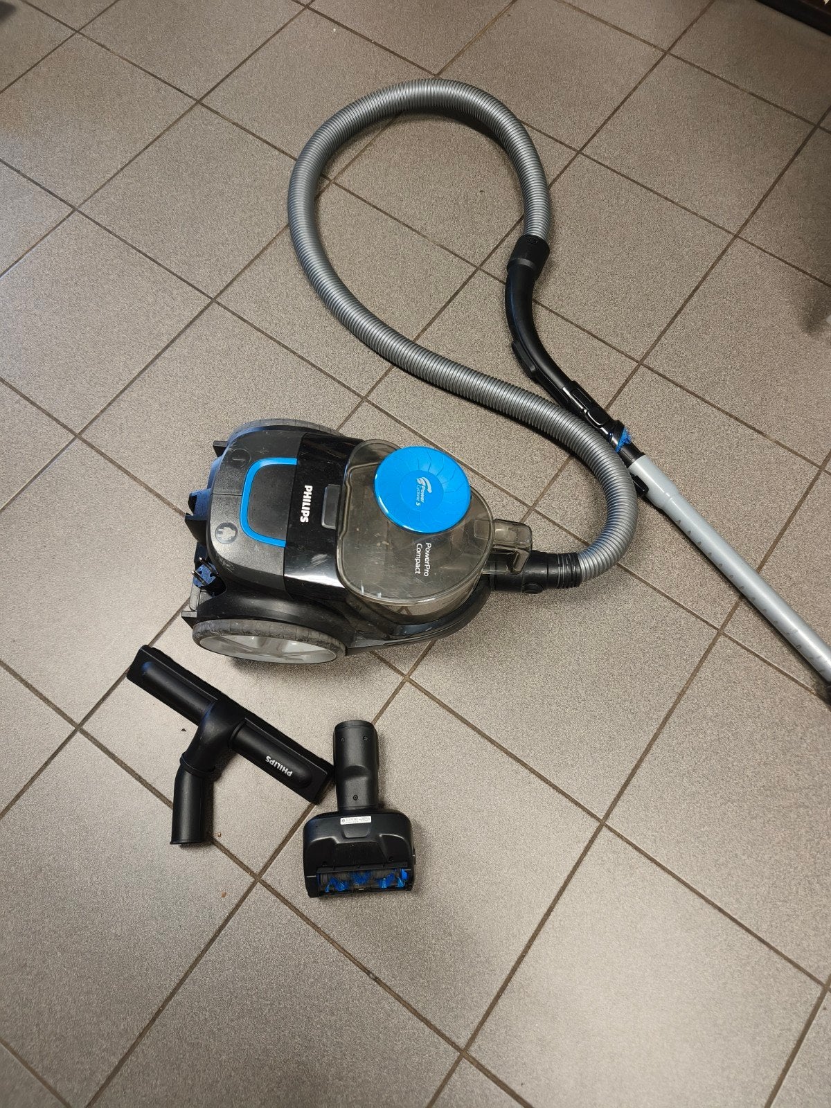 Philips FC9331/09 PowerPro Compact stofzuiger, Ophalen, Inclusief accessoires, Gebruikt, Philips