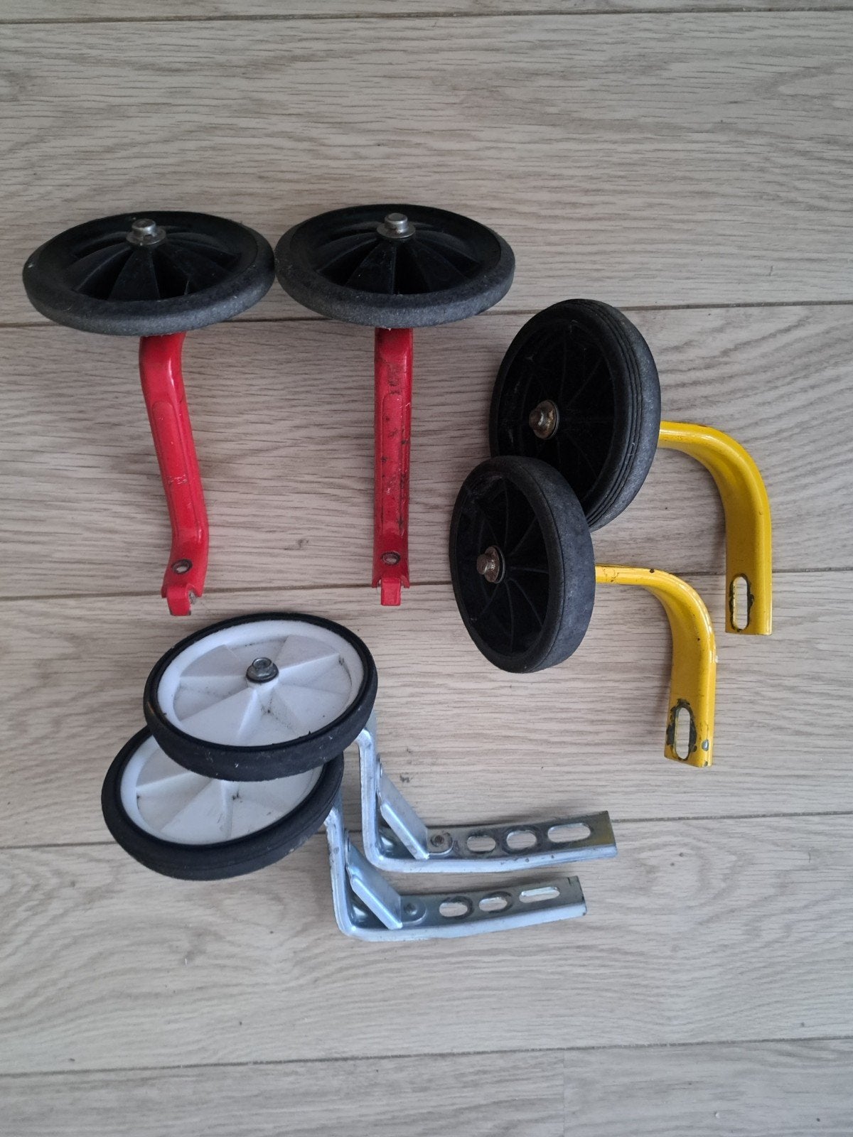 Zijwieltjes voor kinderfietsen (11,5 en 12,5 inch), Fietsen en Brommers, Ophalen, Gebruikt, Kinderfiets, Overige typen