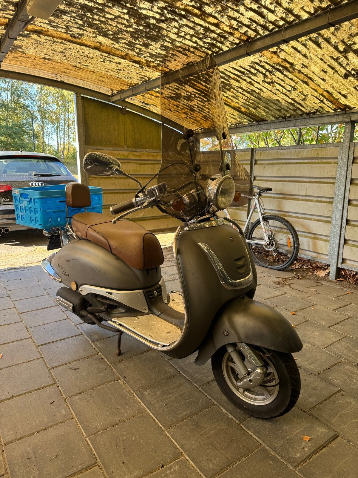 Fosti Grand Retro - scooter - 8240km (FT50QT-E), Gebruikt, Benzine, Ophalen, Overige merken