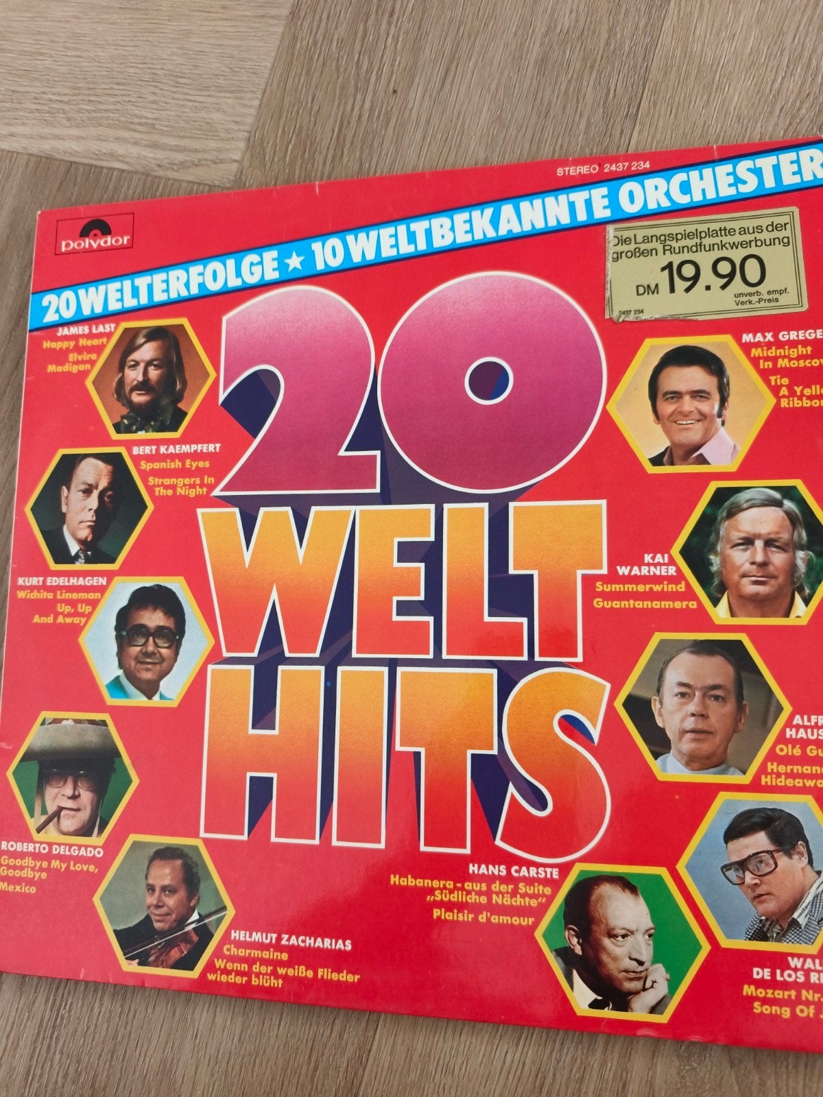 20 Welt Hits - Polydor LP (Pop, Schlager), LP, Gebruikt, Pop, Ophalen of Verzenden