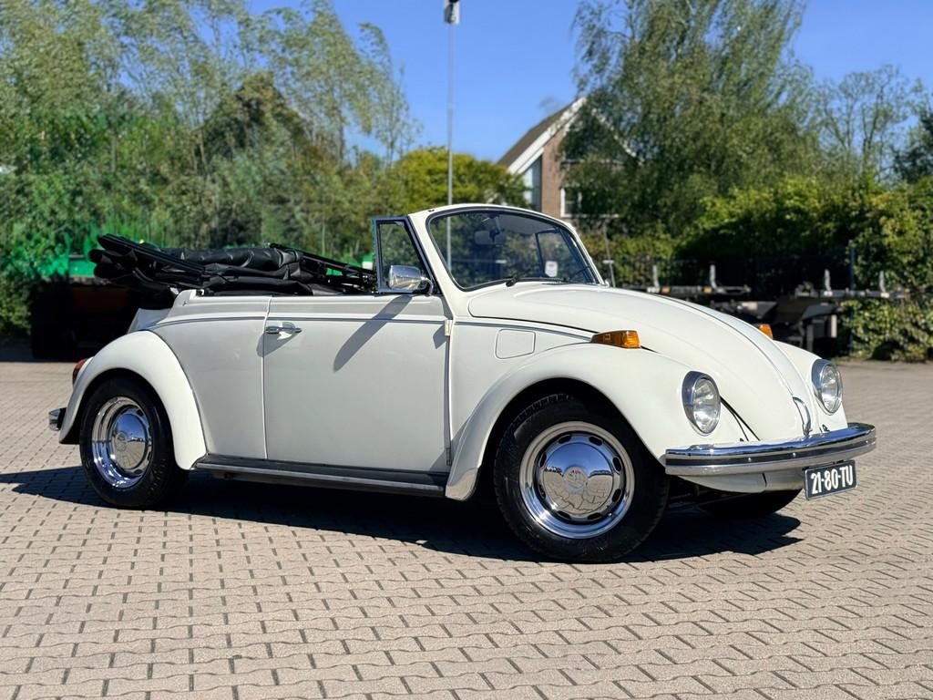 Volkswagen Kever Cabriolet met 1.6 motor origineel cabrio, Achterwielaandrijving, Gebruikt, 4 cilinders, Cabriolet