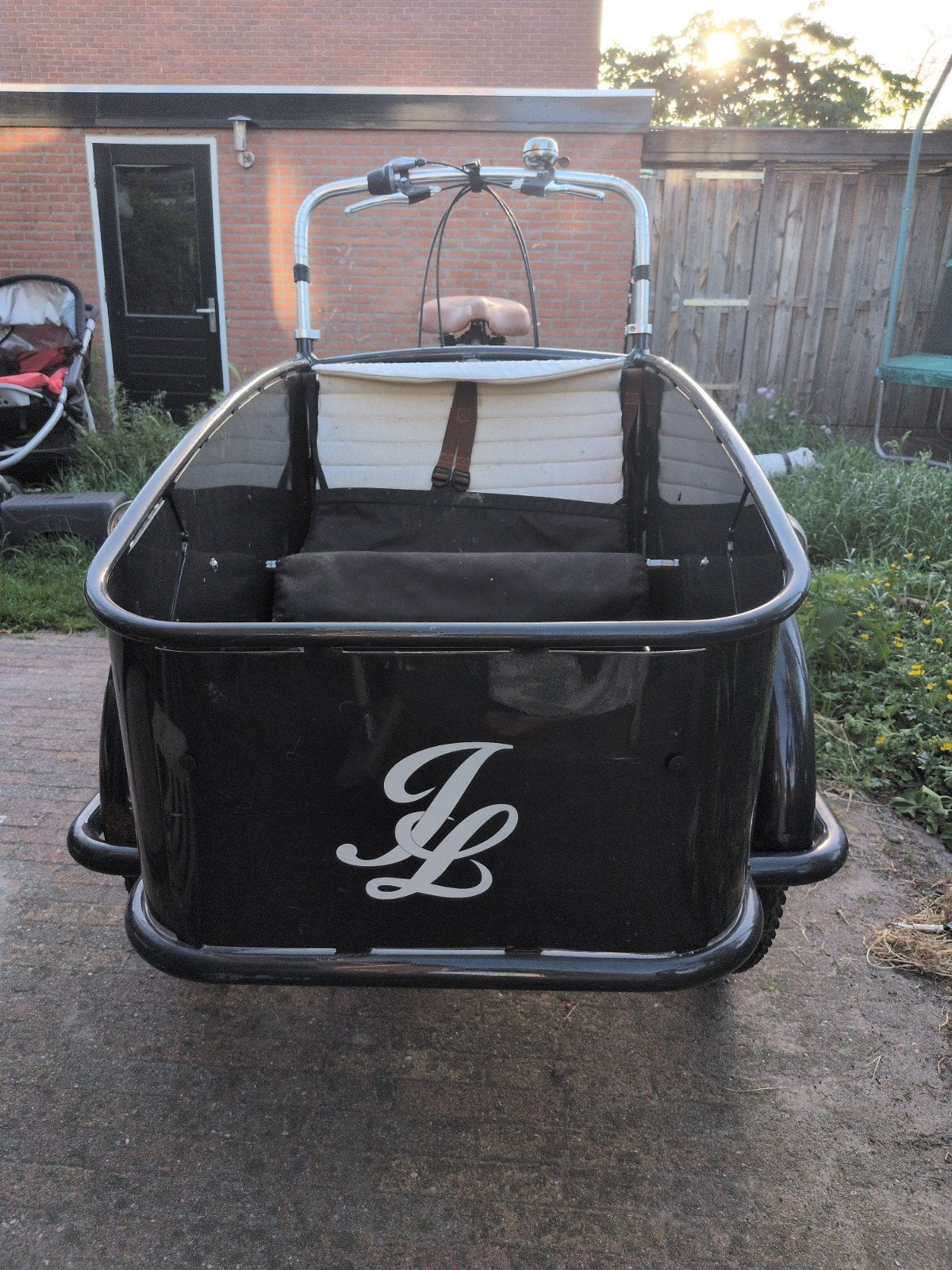 Johnny Loco bakfiets zoekt handige opknapper, Fietsen en Brommers, Fietsen | Bakfietsen, Ophalen, Gebruikt, Elektrisch, 2 kinderen