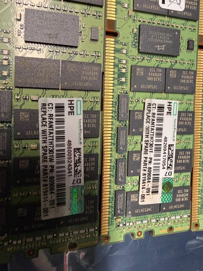 HPE Smart Memory Samsung 32GB DDR4 ECC PC2400 geheugenmodule, Ophalen of Verzenden, DDR4, 32 GB