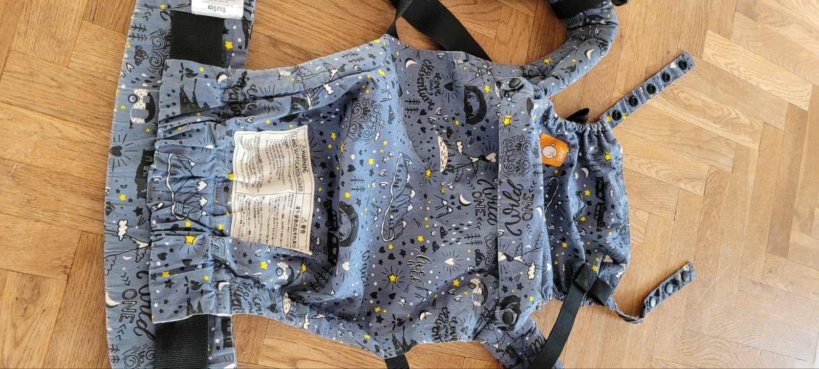 Tula Free-to-Grow draagzak - Wander, Gebruikt, Buik, Draagzak, Ophalen