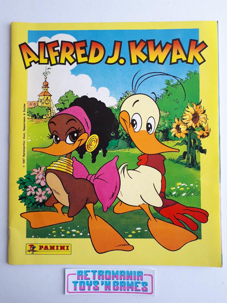 verzamelalbum panini - alfred j kwak, Verzenden, Zo goed als nieuw