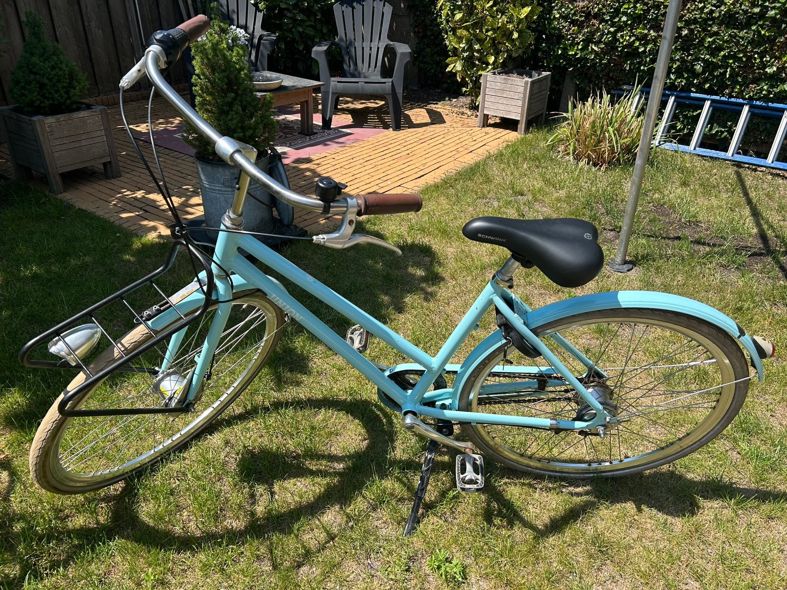 Union flow fiets, Minder dan 10 versnellingen, Zo goed als nieuw, 50 tot 53 cm, Trommelrem