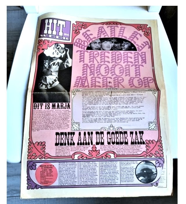 hitweek nr. 9 uit 1966, Boeken, Ophalen of Verzenden, Gelezen, Muziek, Film of Tv