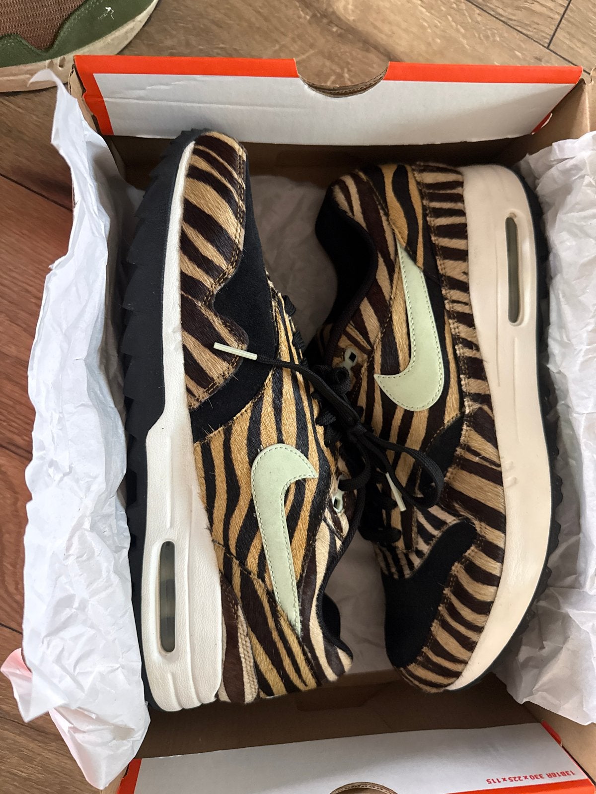 Nike Air Max 1 NRG  Tiger Maat 43, Ophalen of Verzenden, Nieuw, Overige kleuren, Sneakers of Gympen