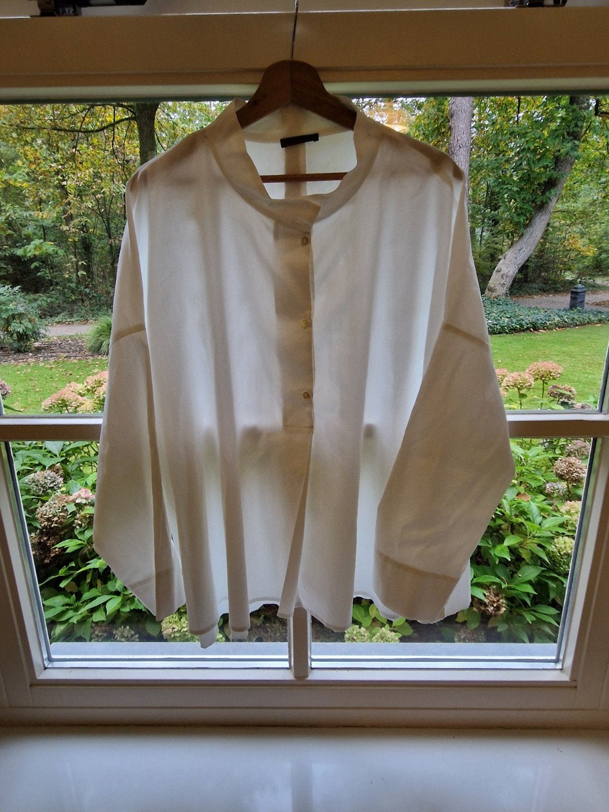 OSKA Witte Blouse Maat 46/48 (XL) of groter, Verzenden, Wit, Maat 46/48 (XL) of groter, OSKA