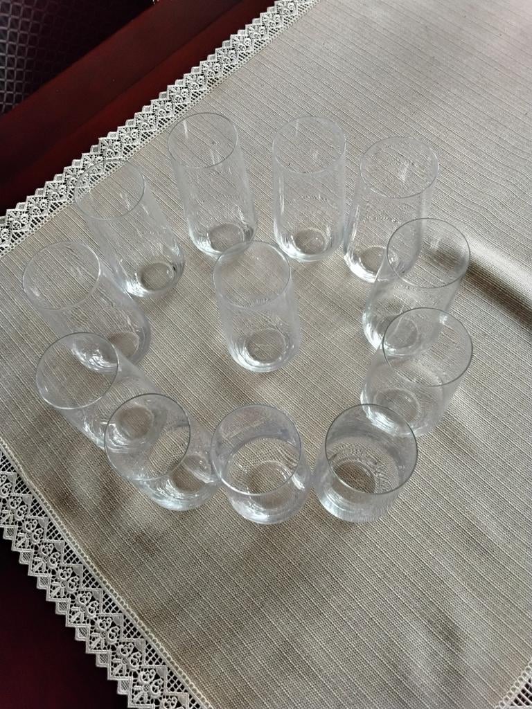 Vivo glazen in diverse maten, Glas of Glazen, Gebruikt, Ophalen of Verzenden, Glas
