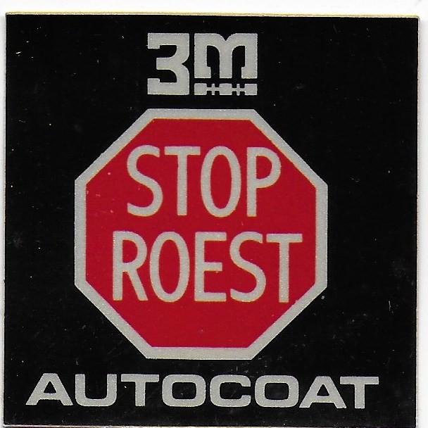 So2 sticker -- 3m stopt roest autocoat, Verzamelen, Stickers, Ophalen of Verzenden, Zo goed als nieuw, Overige typen