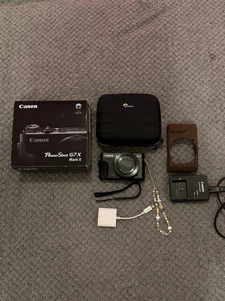 Canon PowerShot G7 X Mark II, Audio, Tv en Foto, Fotocamera's Digitaal, Verzenden, Zo goed als nieuw, Canon, 8 keer of meer