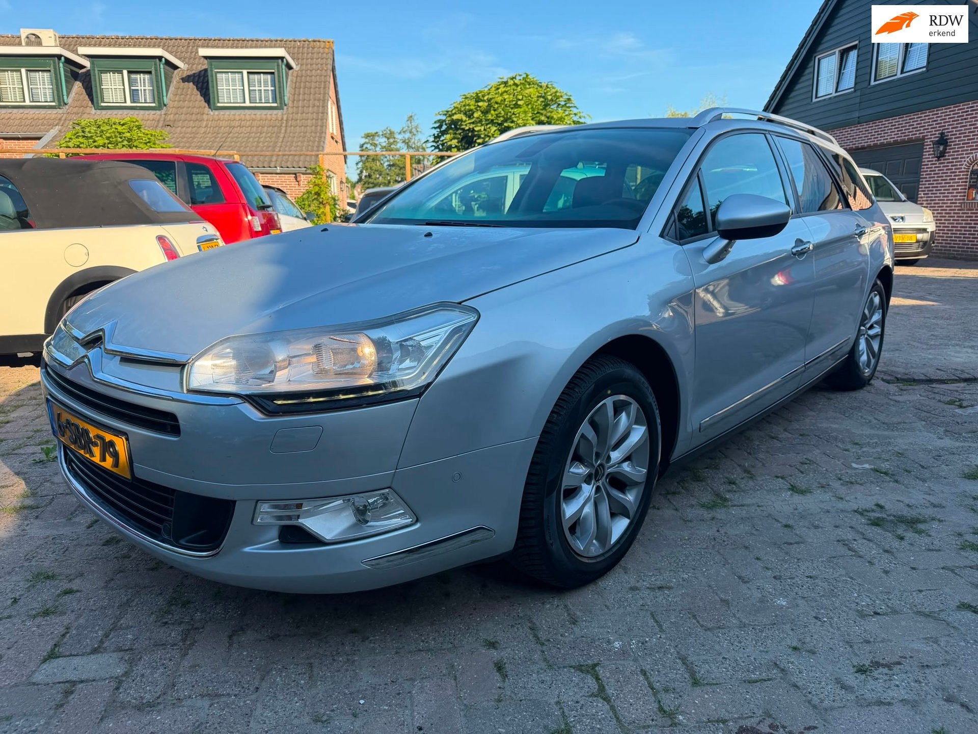 Citroen C5 Tourer 1.6 THP Business Automaat - Nieuwe APK, Euro 5, Gebruikt, Leder en Stof, C5