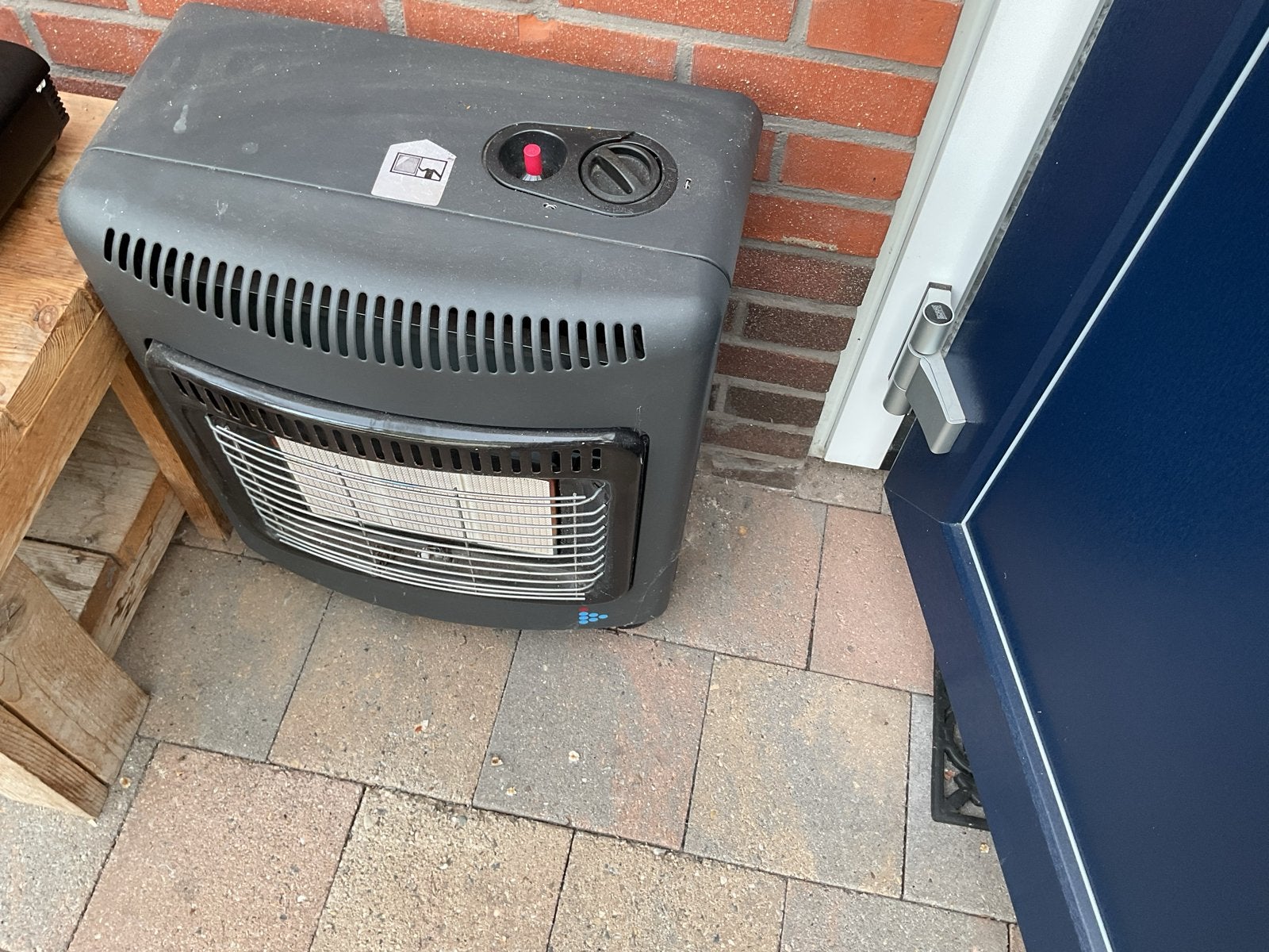 Vrijstaande gaskachel - Gebruikt, Ophalen, Gebruikt, Gas, Vrijstaand