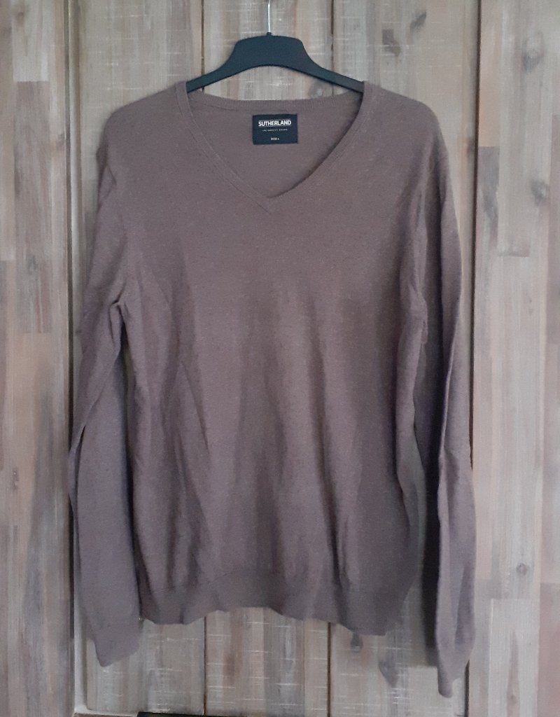 Trui van Sutherland maat L, Kleding | Heren, Ophalen of Verzenden, Zo goed als nieuw, Bruin, Sutherland