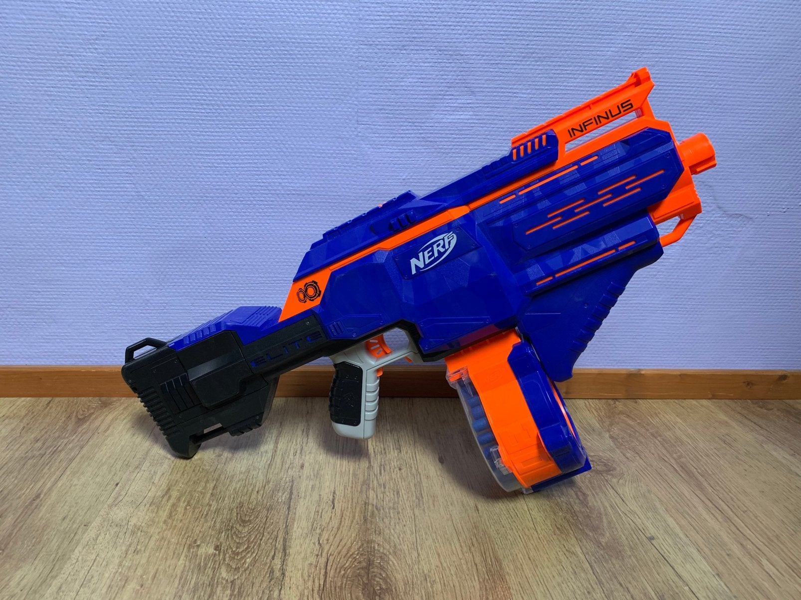 Nerf infinius geweer, Ophalen of Verzenden, Zo goed als nieuw