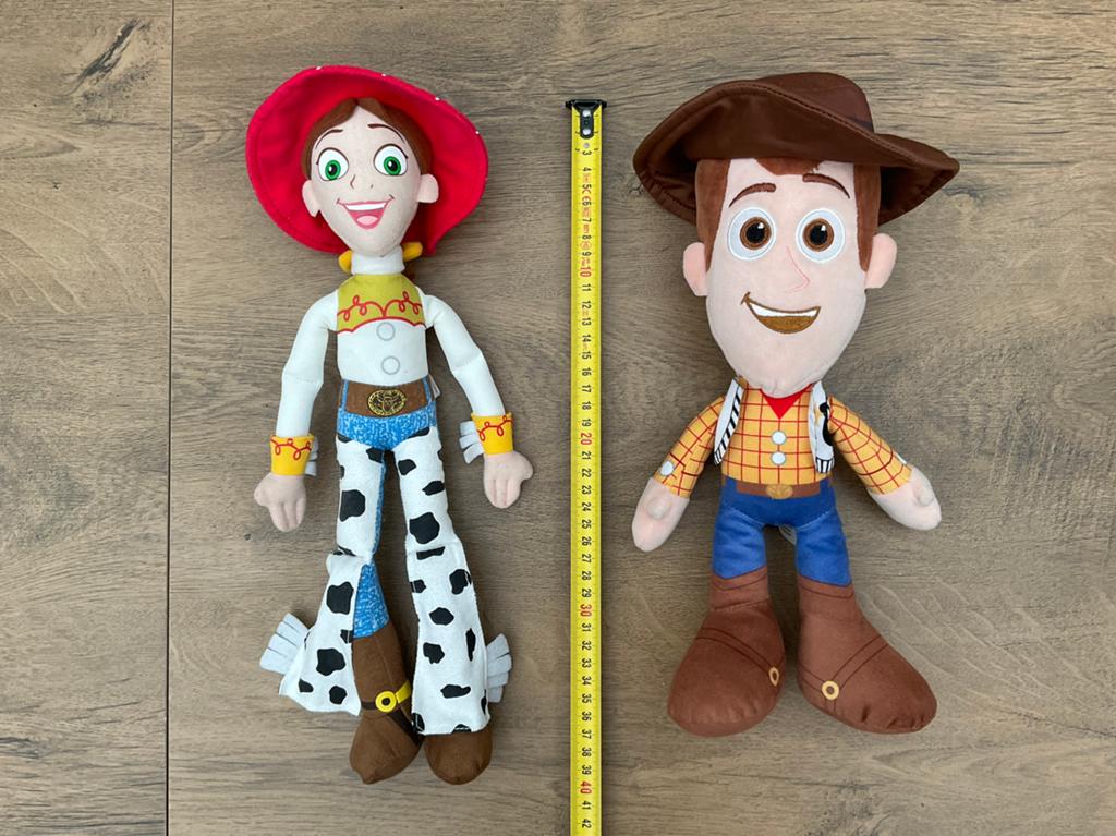 2 nieuwe zgan Disney Toy Story Jessie en Andy / Woody knuff, Ophalen, Overige figuren, Nieuw, Knuffel