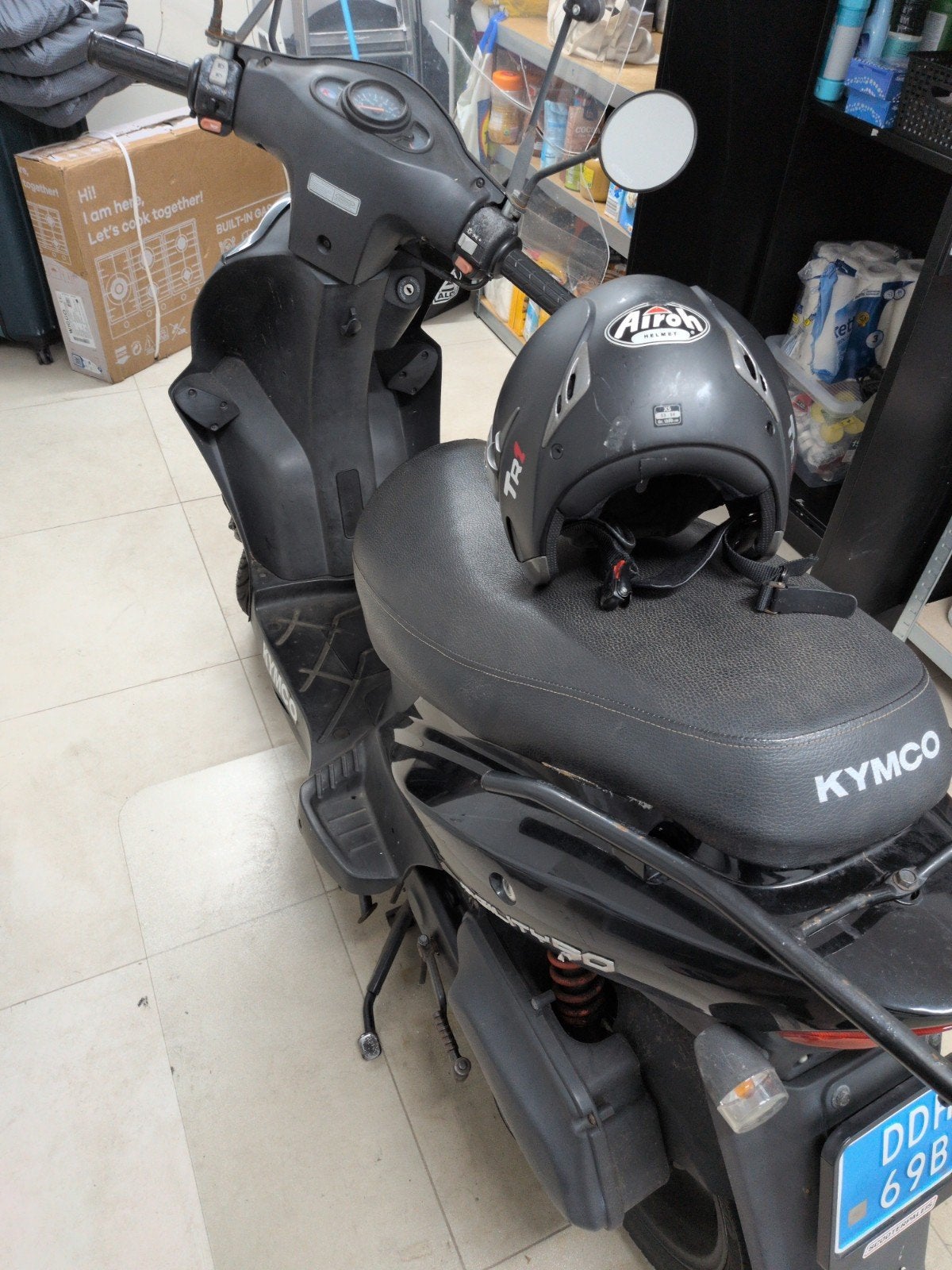 Kymco Agility Scooter - Zwart, Goede Staat, Fietsen en Brommers, Scooters | Kymco, Ophalen of Verzenden