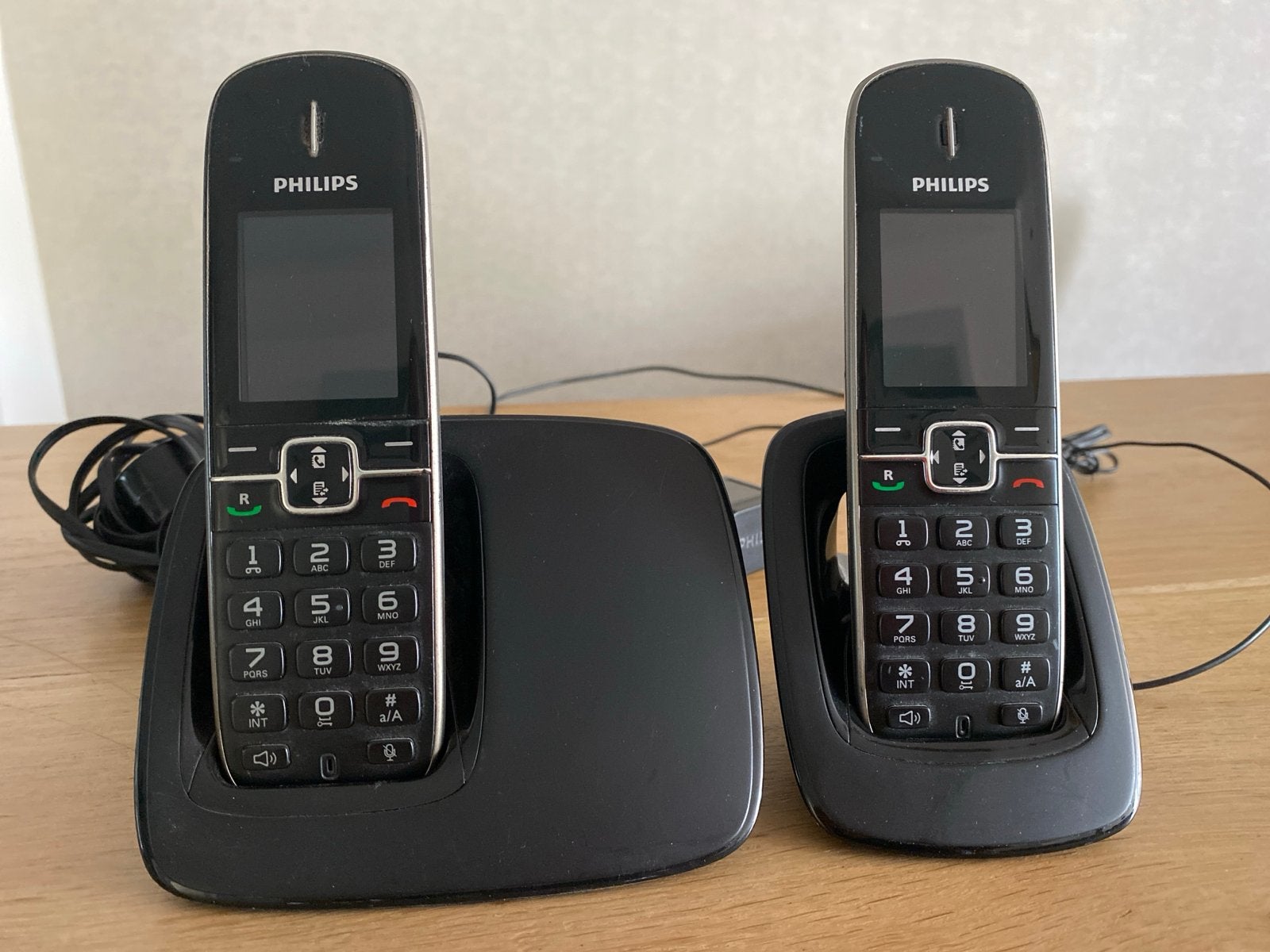 Philips CD490 DUO draadloze huistelefoons, Telecommunicatie, Ophalen of Verzenden, Gebruikt, 2 handsets