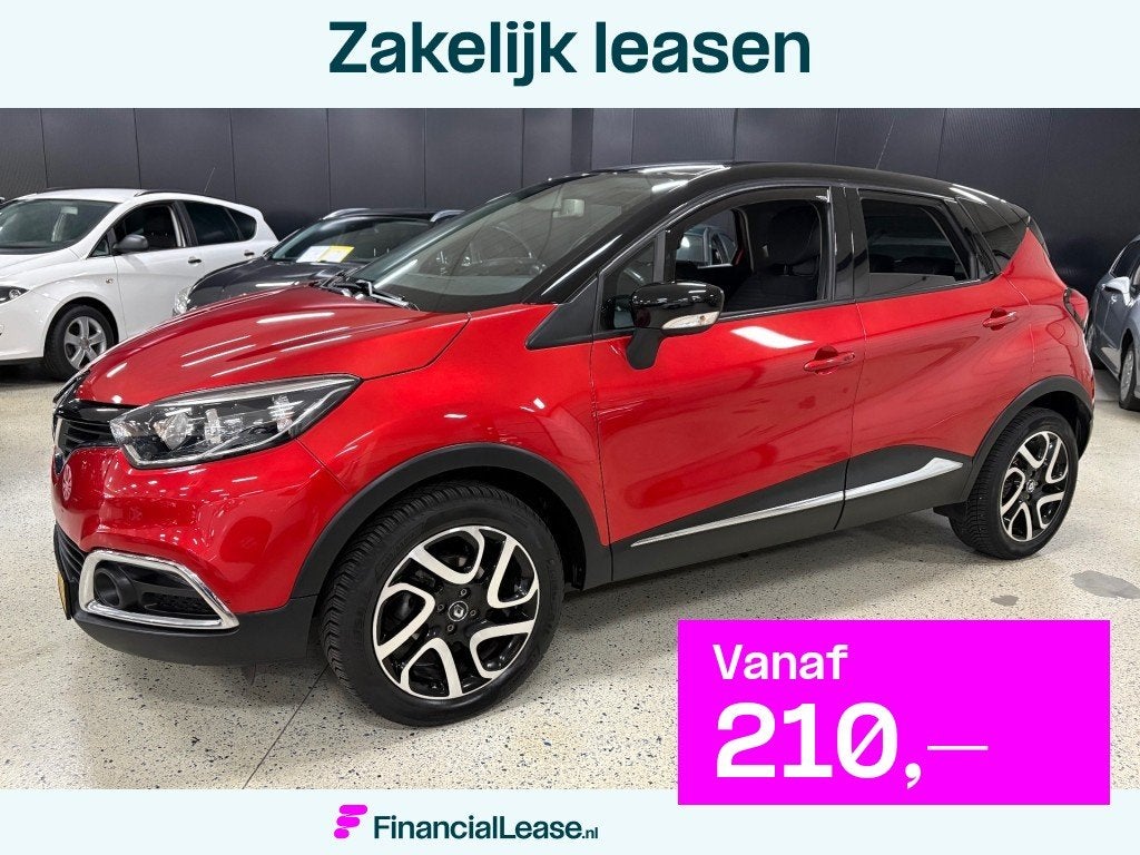 Renault Captur 0.9 TCE Navigatie Keyless PDC Cam Leder LM17, Voorwielaandrijving, 898 cc, Gebruikt, 49 €/maand