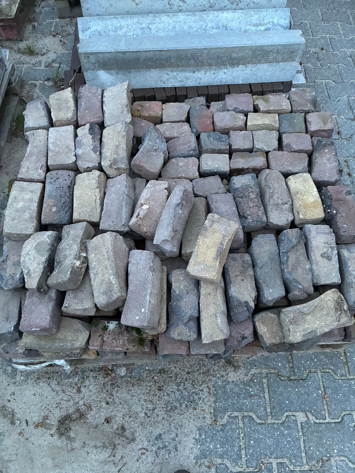 Oude gebakken waaltjes, Tuin en Terras, Ophalen, Gebruikt, Keramiek, Klinkers