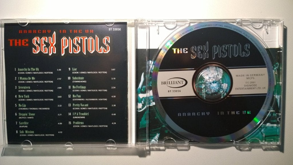 The Sex Pistols - Anarchy In The UK, Ophalen of Verzenden, Zo goed als nieuw, Poprock, Album