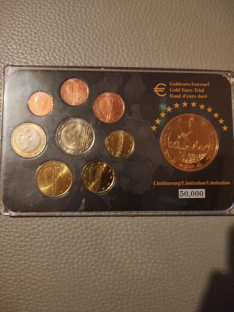 Gold Euro Trial Set 2014 - Gelimiteerde Oplage, Postzegels en Munten, Munten | Europa | Euromunten, Setje, Overige landen, Goud