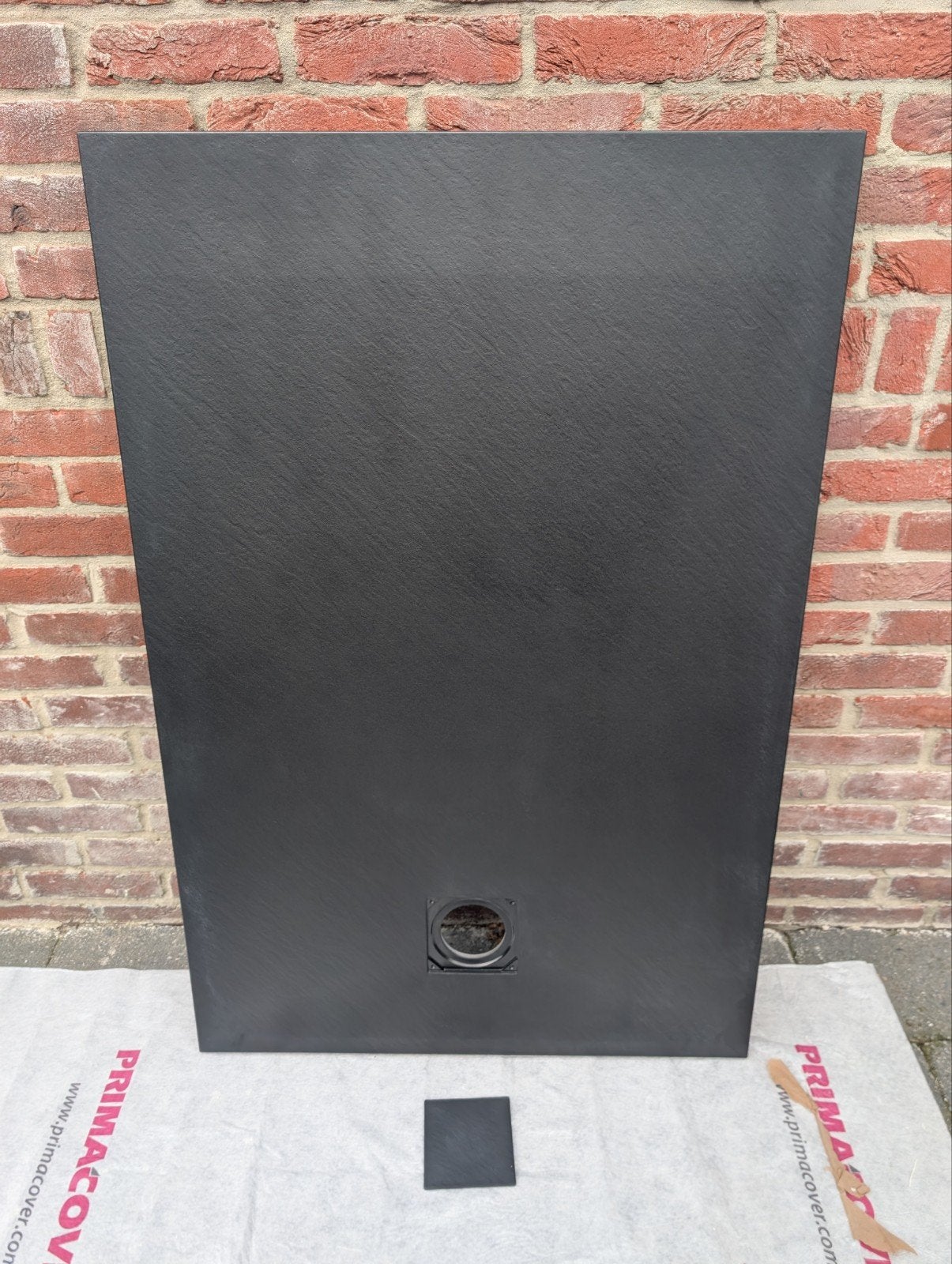 Nieuwe Antraciet Douchebak 120x90 - Nooit Gemonteerd, Ophalen, Nieuw, Met douche