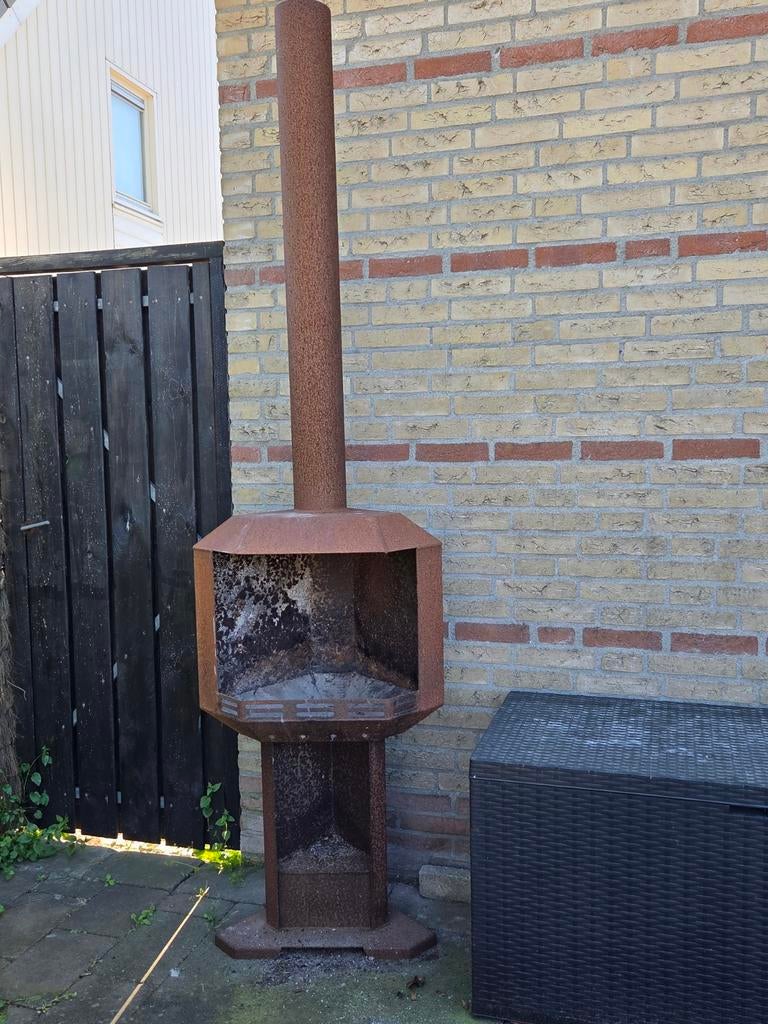 Robuuste Cortenstaal Tuinhaard - Sfeervol en Duurzaam, Ophalen