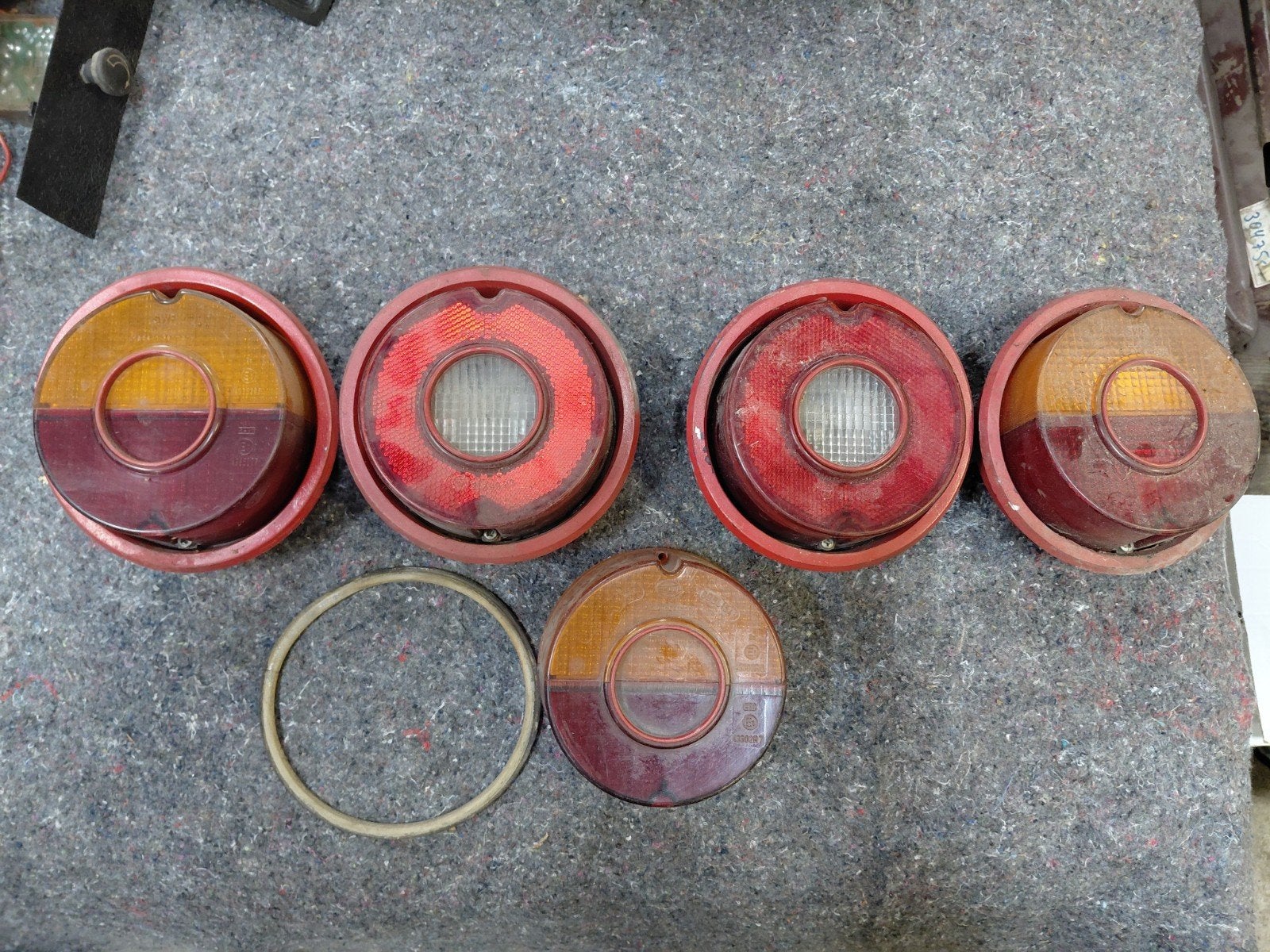 Opel manta A set achterlichten, Ophalen of Verzenden, Opel