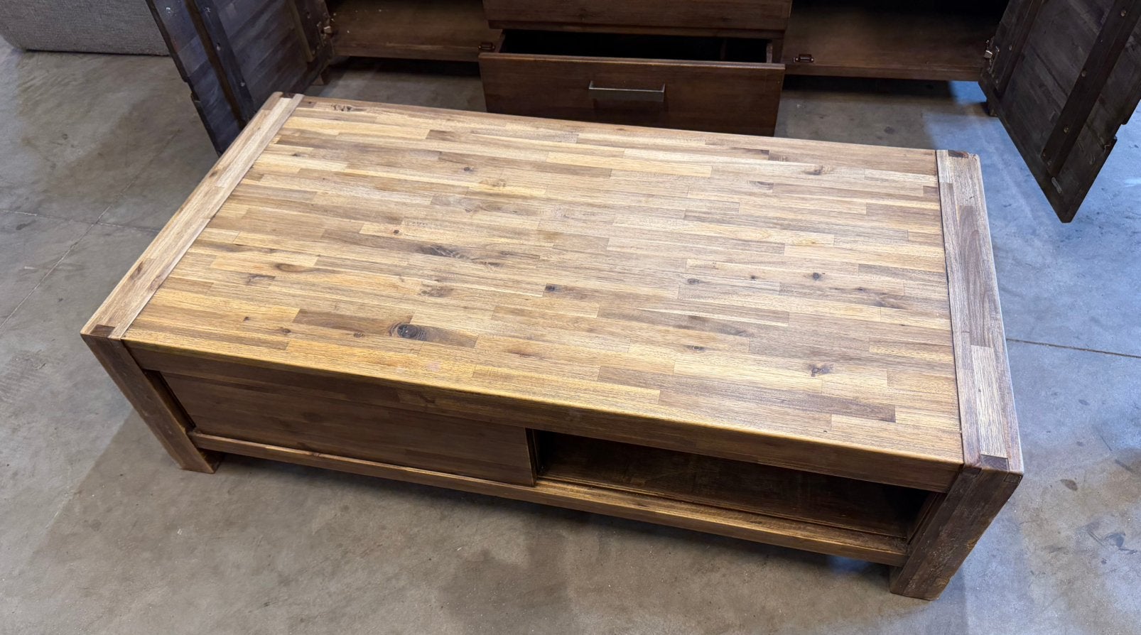 Dressoir & salontafel, Huis en Inrichting, Ophalen, Zo goed als nieuw, Rechthoekig, 50 tot 100 cm