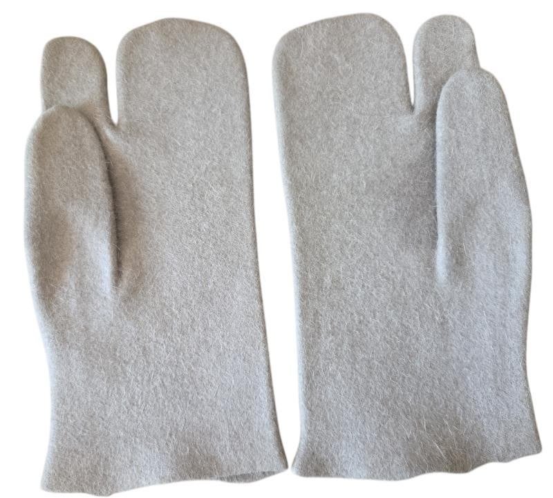 duitse ww2 binnen handschoenen in gebruikte staat, Verzamelen, Ophalen of Verzenden, Duitsland