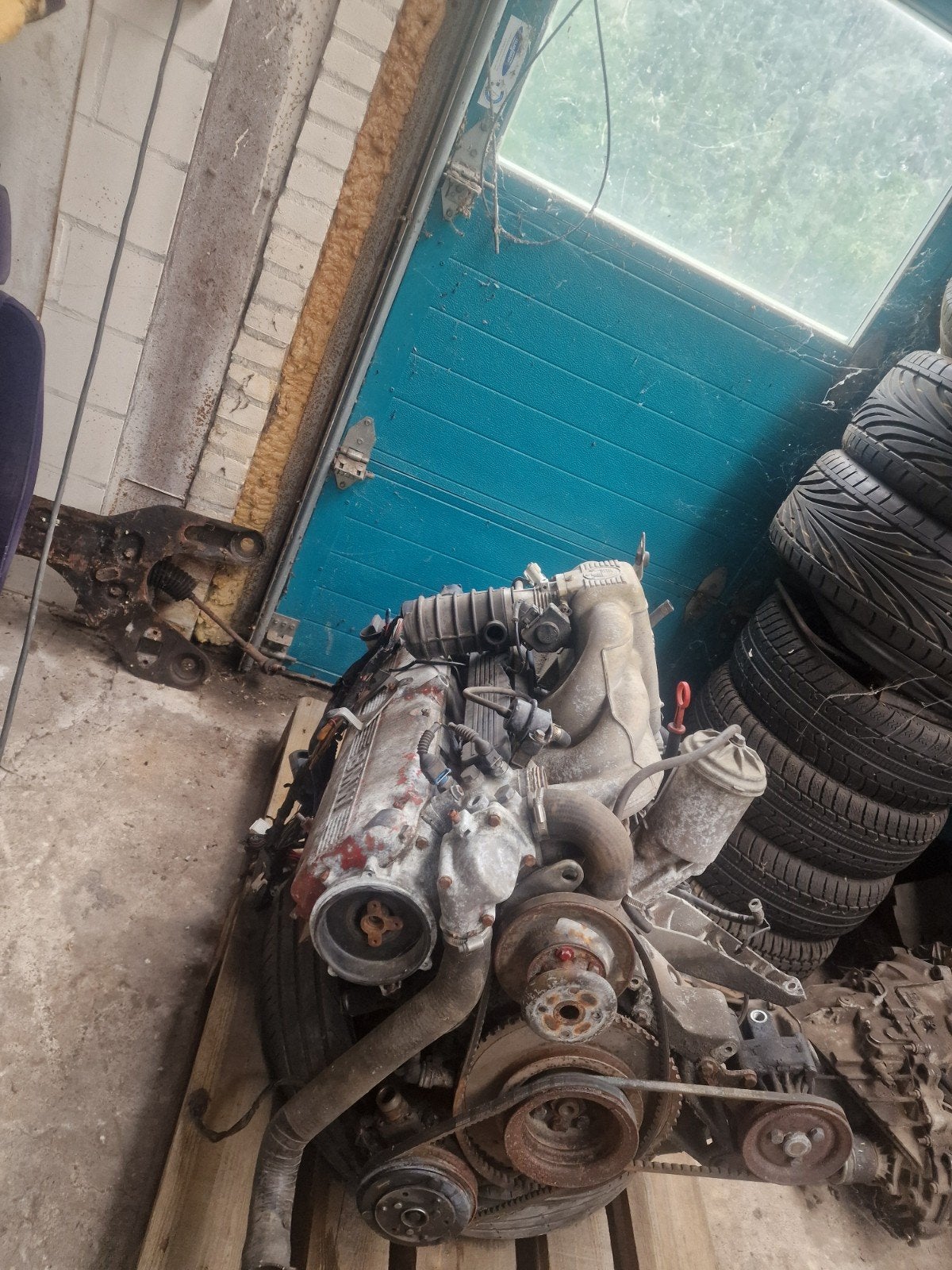 E34 M30B35 met handbak, Ophalen, Gebruikt, BMW