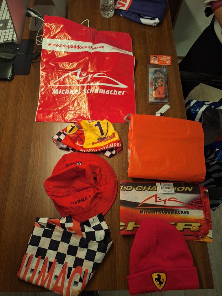 Vintage Ferrari Michael Schumacher verzameling, Ophalen of Verzenden, Formule 1