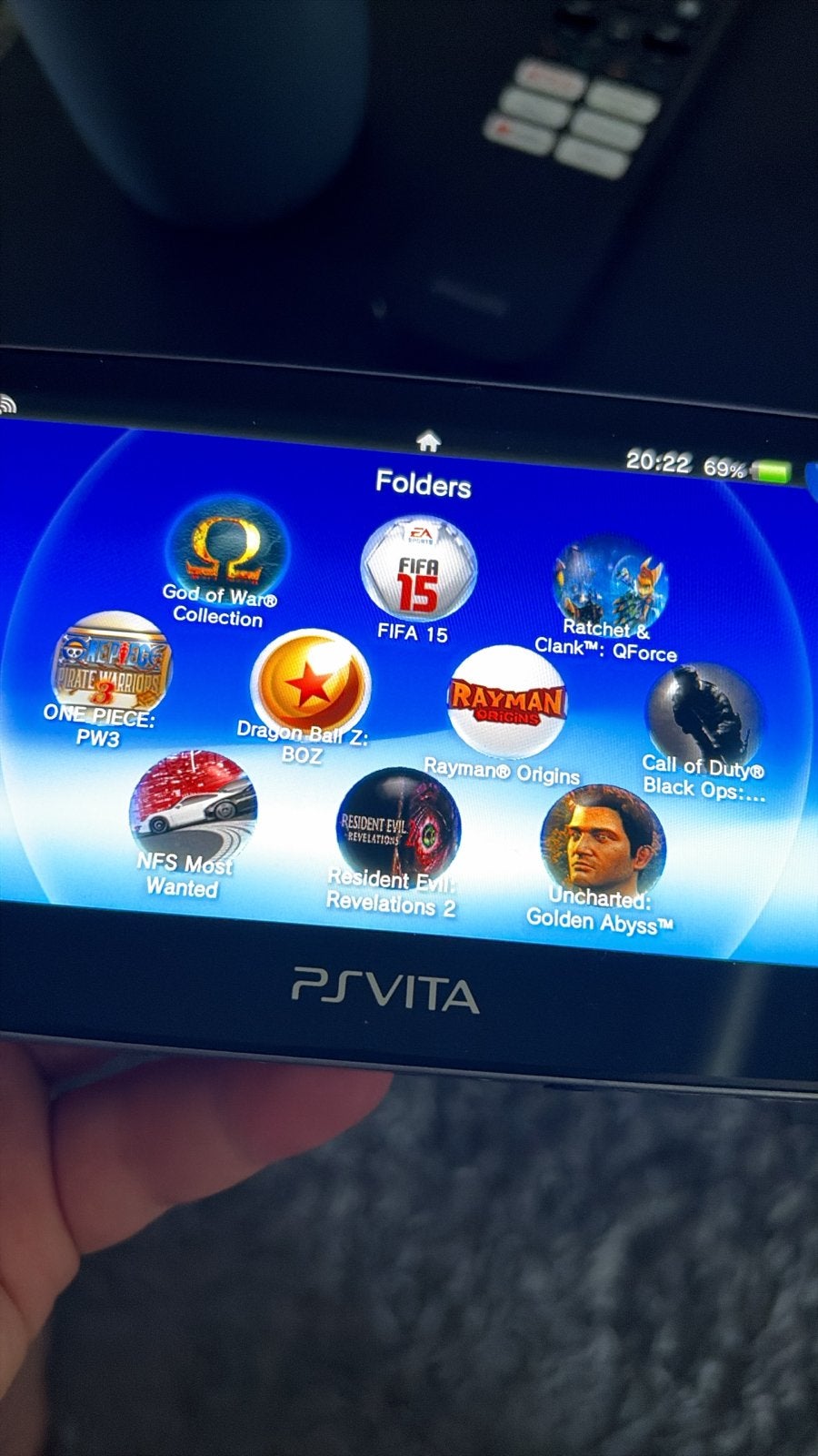 PS Vita met games, Ophalen, Zo goed als nieuw, Zwart, Met games