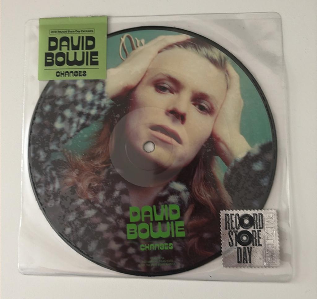 David Bowie - Changes (Record Store Day Picture Disc), 2010 - 2019, 7 inch, Single, Ophalen of Verzenden