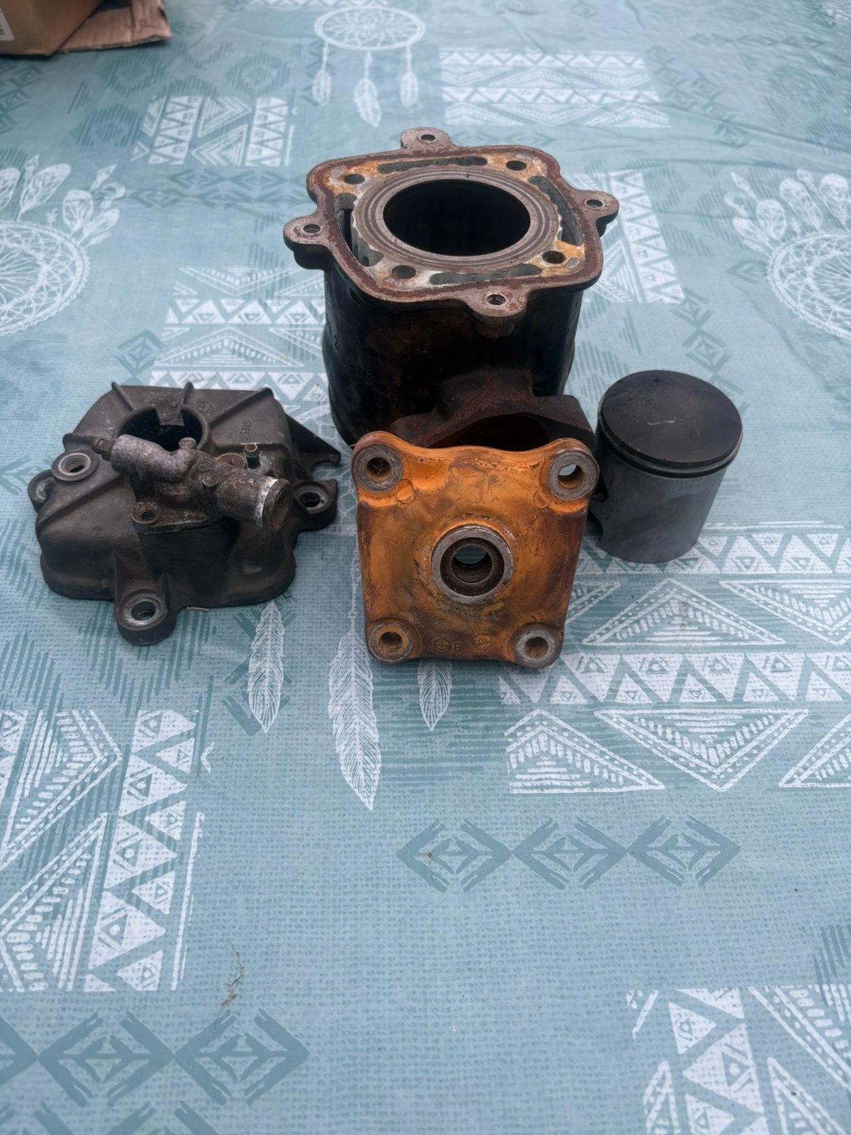 125cc cilinder set hexagon LC, Ophalen, Cilinder