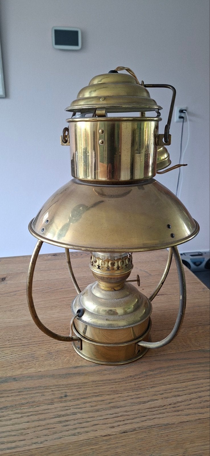 koperen scheepslamp, Ophalen of Verzenden