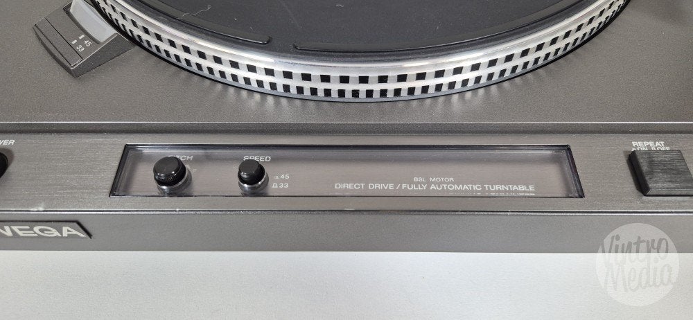 Wega P550 Platenspeler | Automatisch | Direct-Drive | Sony, Automatisch, Refurbished, Ophalen of Verzenden, Platenspeler