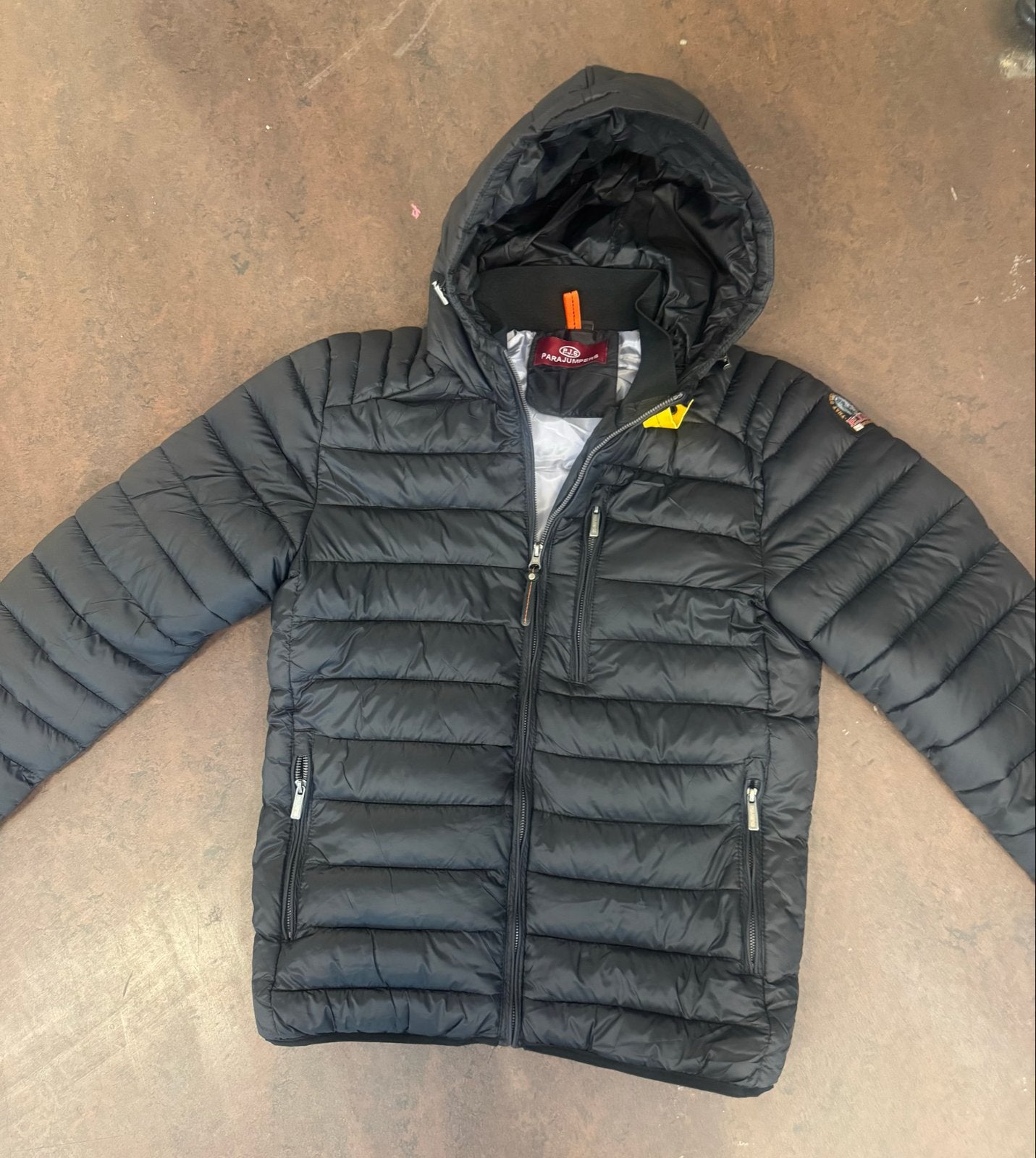 Parajumpers PJS donsjas zwart elke maat, Kleding | Heren, Jassen | Winter, Ophalen of Verzenden, Zo goed als nieuw, Maat 48/50 (M)