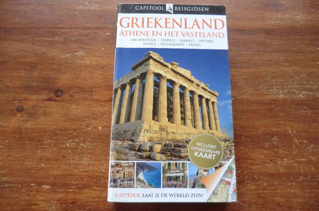 reisgids - Griekenland, Athene en het vasteland - capitool, Boeken, Gelezen, Capitool, Europa, Ophalen of Verzenden