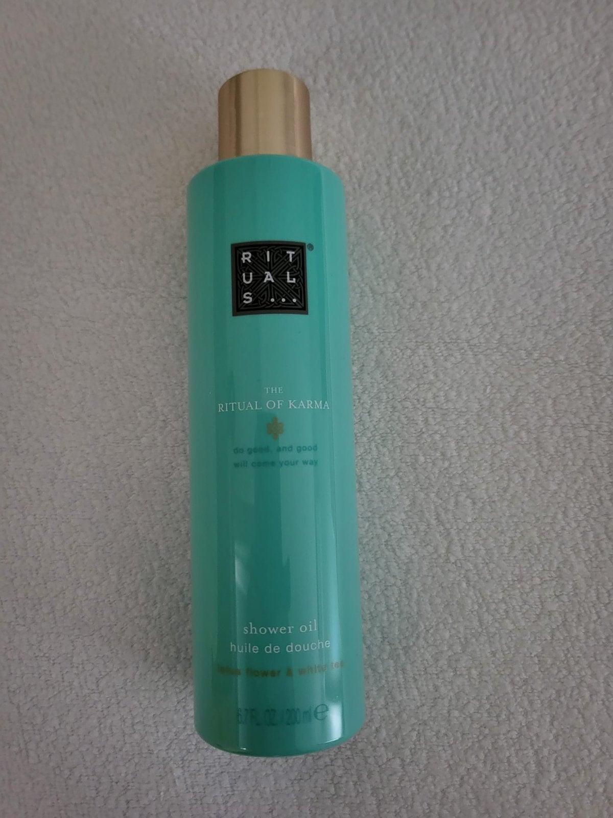 Rituals The Ritual of Karma Douche Olie 200ml, Sieraden, Tassen en Uiterlijk, Ophalen of Verzenden, Nieuw, Bad & Douche