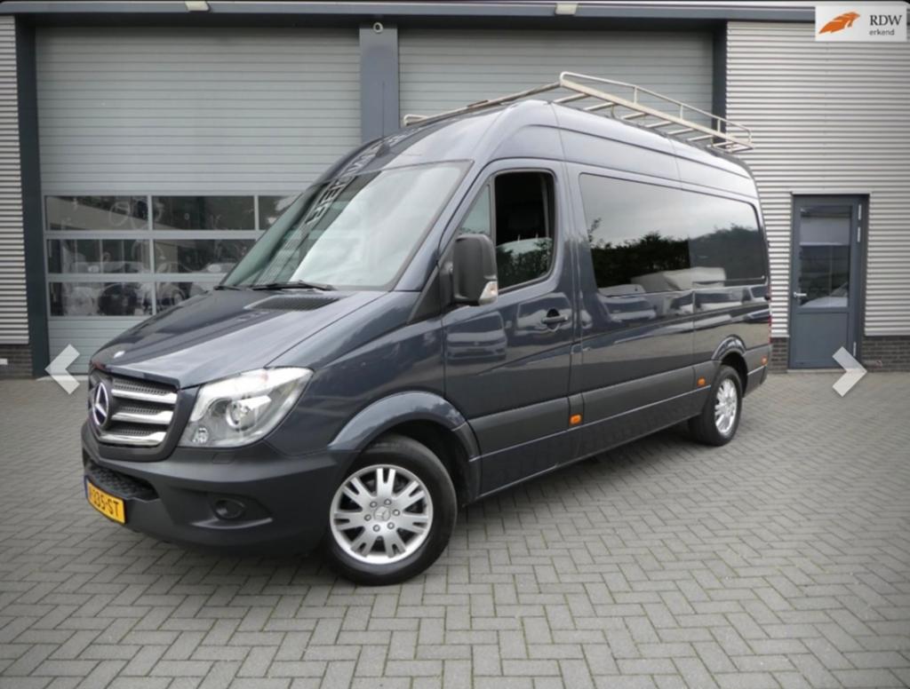 Mercedes-Benz Sprinter dubbel cabine imperial, 13 km/l, 2375 kg, 163 pk, Mercedes-Benz