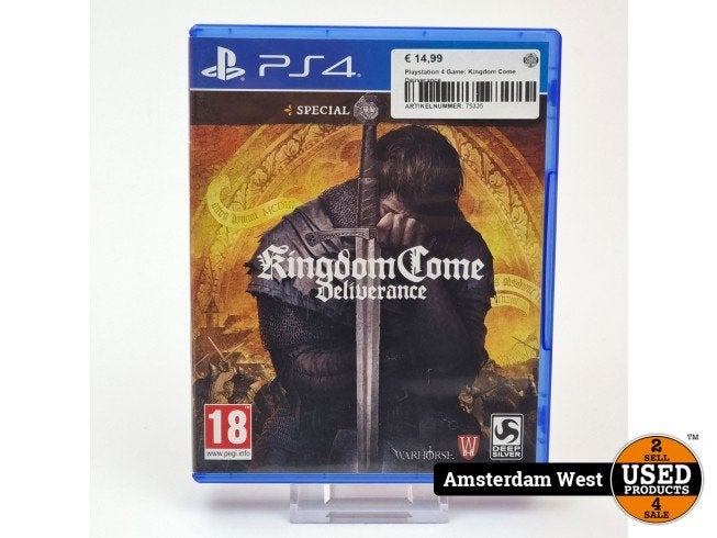 Playstation 4 Game: Kingdom Come Deliverance